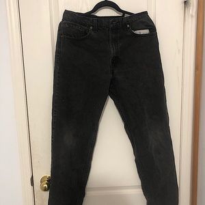 High Waisted Denim Levis 550 Vintage Wash